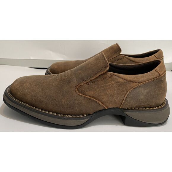 Roper Wilder Slip On Square Toe Men’s Vintage Tan Size 9 main image 5